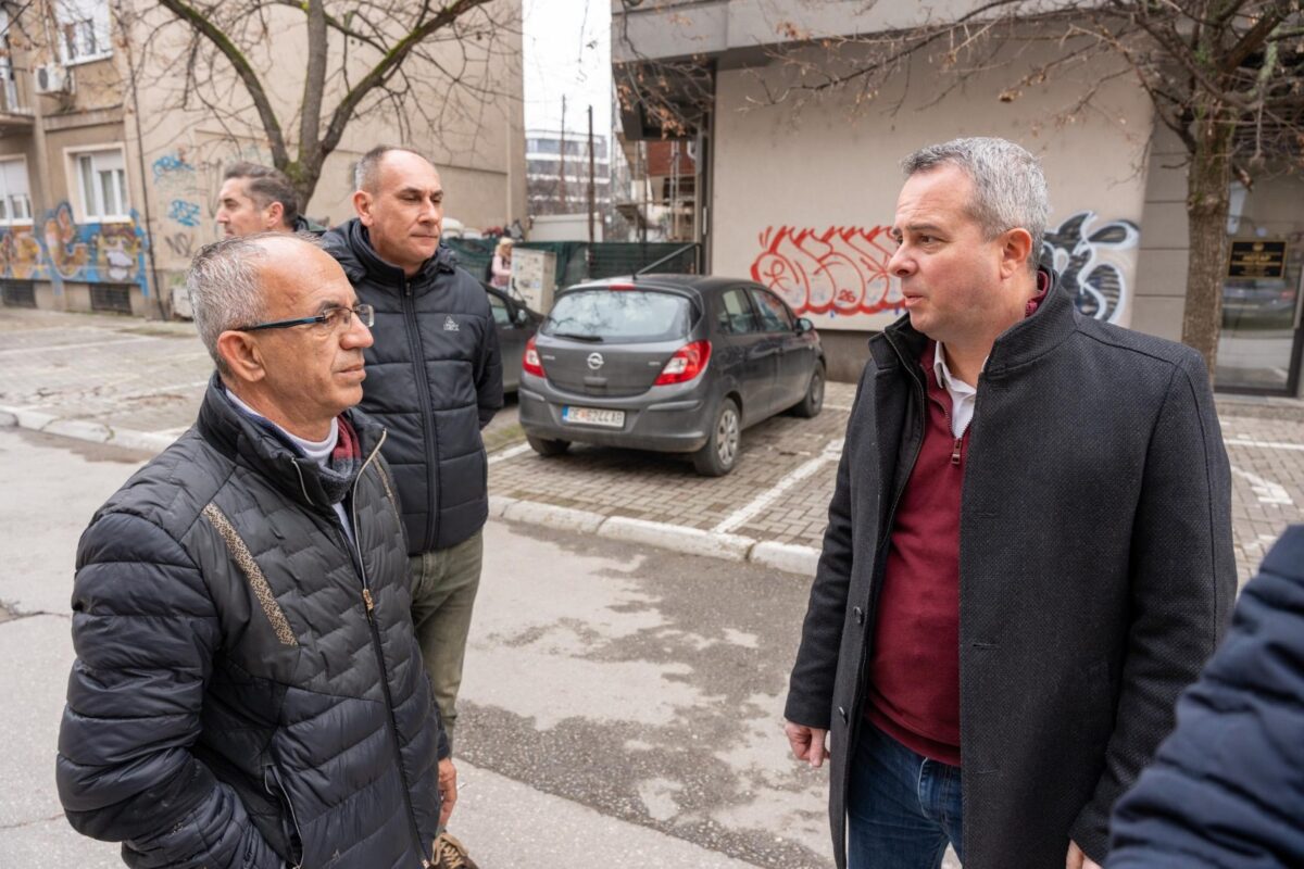 Герасимовски: Почна реконструкцијата на улицата „Мирослав Крлежа“, Дебар Маало добива уредена пешачка и резиденцијална зона