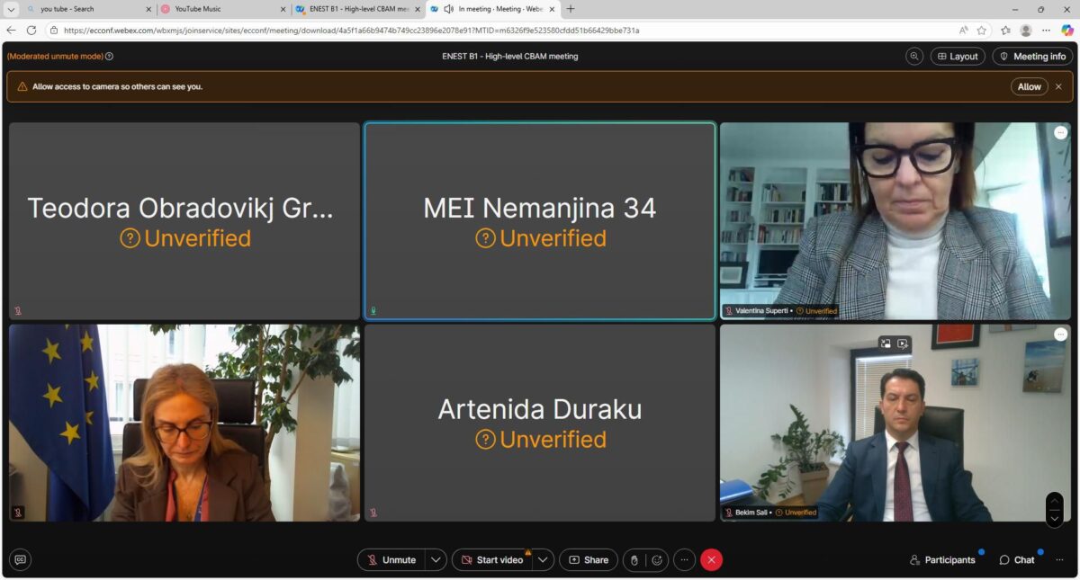 Сали на министерски состанок на ЕК за спроведување на CBAM: Земјата активно работи и на интеграцијата на електроенергетскиот пазар со европскиот систем
