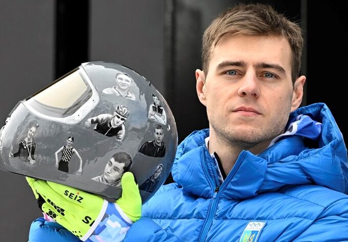 Украинец дисквалификуван од ЗОИ олимписки игри поради кацигата