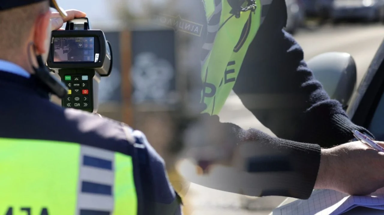 1198 сообраќајни прекршоци изминатиот викенд, лишени од слобода 42 лица за безобѕирно возење