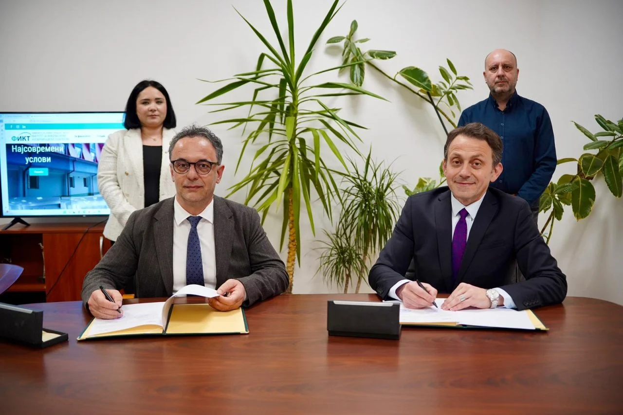 Алиу: Соработка со Факултетот за информатички и комуникациски технологии при УКЛО за подобро едуцирани кадри, иновативни решенија и поефикасен здравствен систем