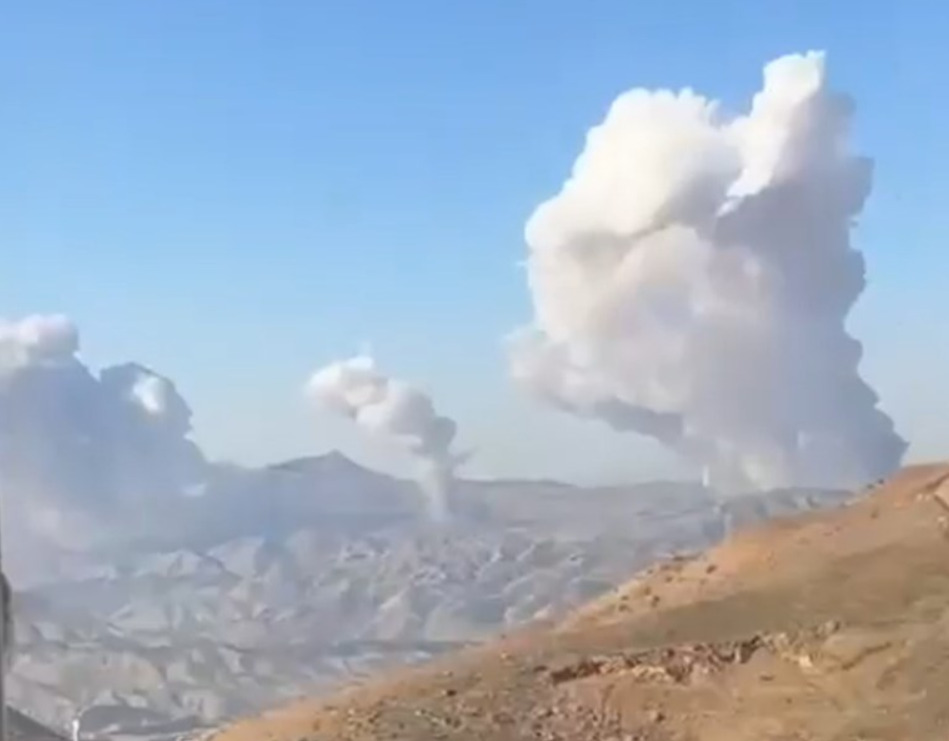 (Видео) Експлозии и огромни столбови чад во близина на Техеран