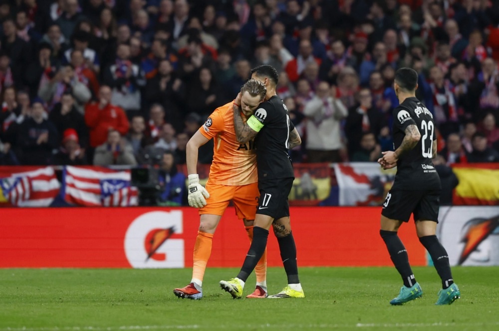 (Видео) Кошмарна ноќ за голманот Кински на „Метрополитано“ – Атлетико со пет гола го почести Тотенхем