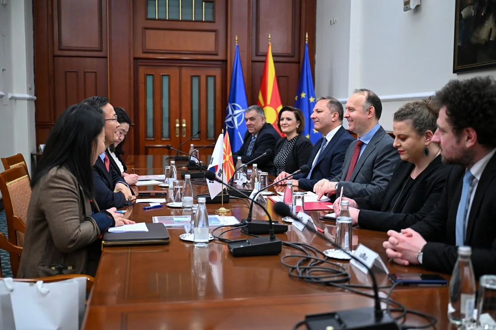 Гаши на средба со амбасадорот на Кореја