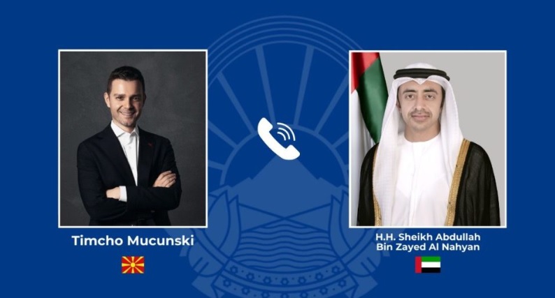 Муцунски разговарал со шеикот Бин Зајед и дал целосната поддршка кон Обединетите Арапски Емирати