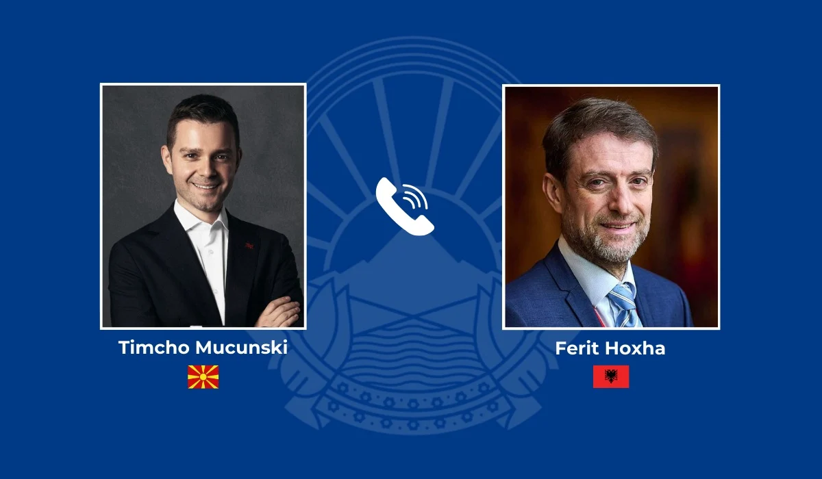 Муцунски разговараше со министерот за Европа и надворешни работи на Албанија: потврдени одличните билатерални односи