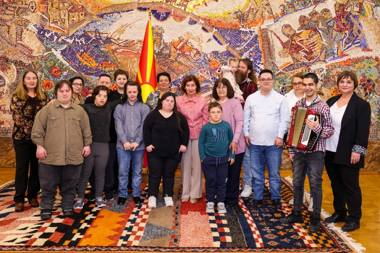 Сиљановска-Давкова: Потребна е поголема институционална поддршка за инклузија на лицата со Даунов синдром