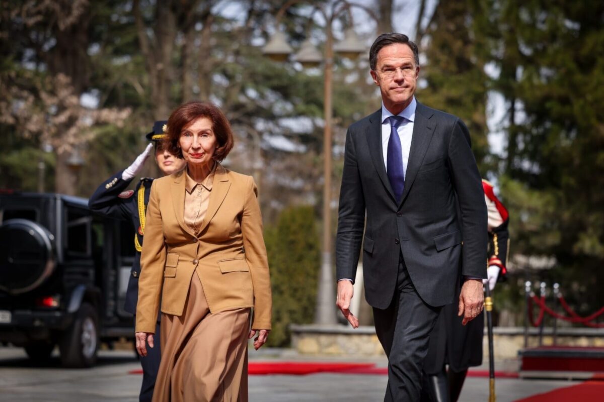 Сиљановска-Давкова по средбата со Руте: Итната интеграција на Западен Балкан во ЕУ е најголема гаранција за мир