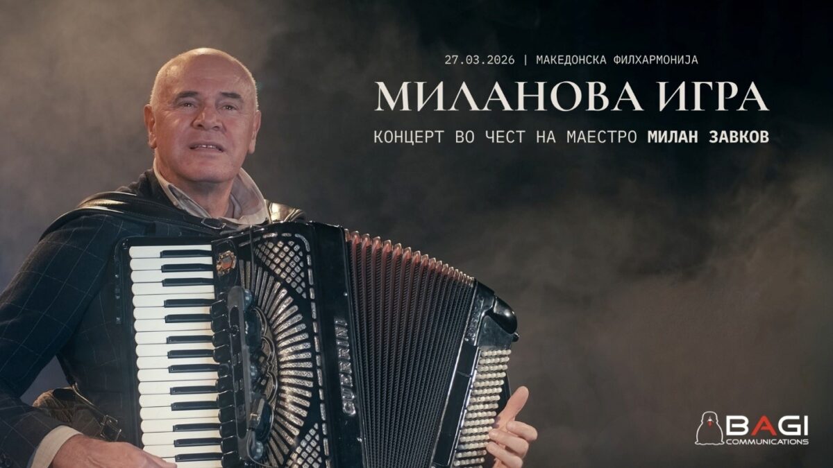 „Миланова игра“ – концерт во чест на маестро Милан Завков во Филхармонија