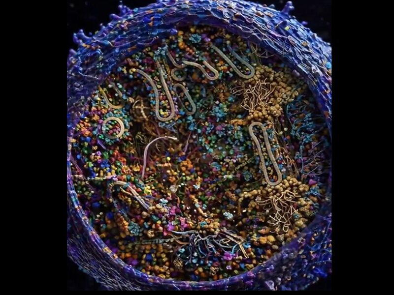 (ВИДЕО) НАУЧЕН ПРОБИВ: Создадена една од најдеталните 3Д реконструкции на човечка клетка досега