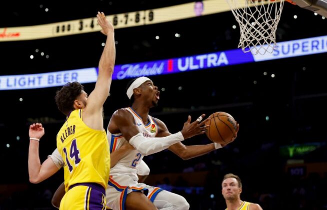 (Видео) Без Дончиќ, Ривс, Леброн Лејкерси на -46 против Оклахома