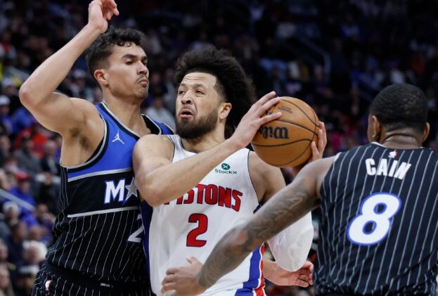 (Видео) Канинген и Банкеро по 45 поени, Пистонс го добија петтиот меч