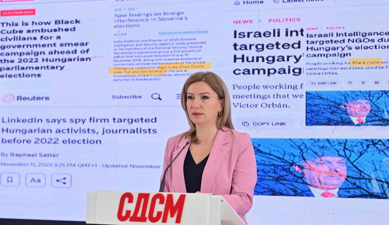 (Видео) Кузеска: Мицкоски ја ангажира израелската „Black Cube“ – фабриката на Орбан за валкани афери