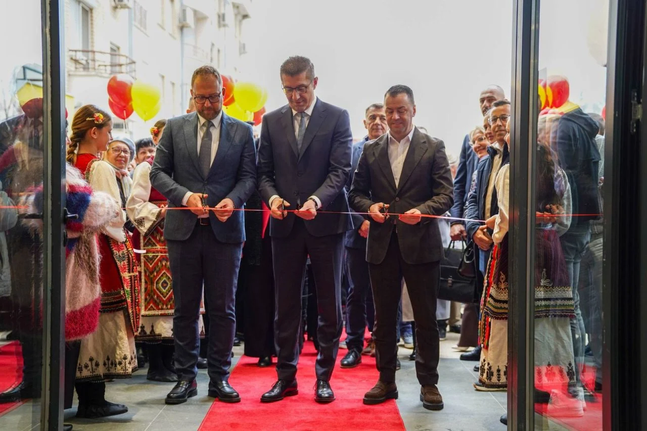 (Видео) Мицкоски од Гази Баба: Домот на културата „11 Октомври“ е пуштен во употреба