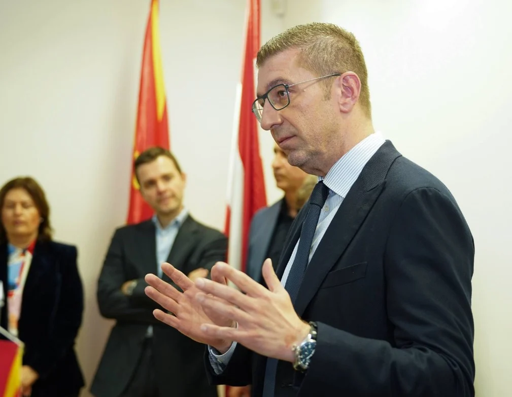 Дијаспората е нераскинлив дел од Македонија, порача Мицкоски во Виена