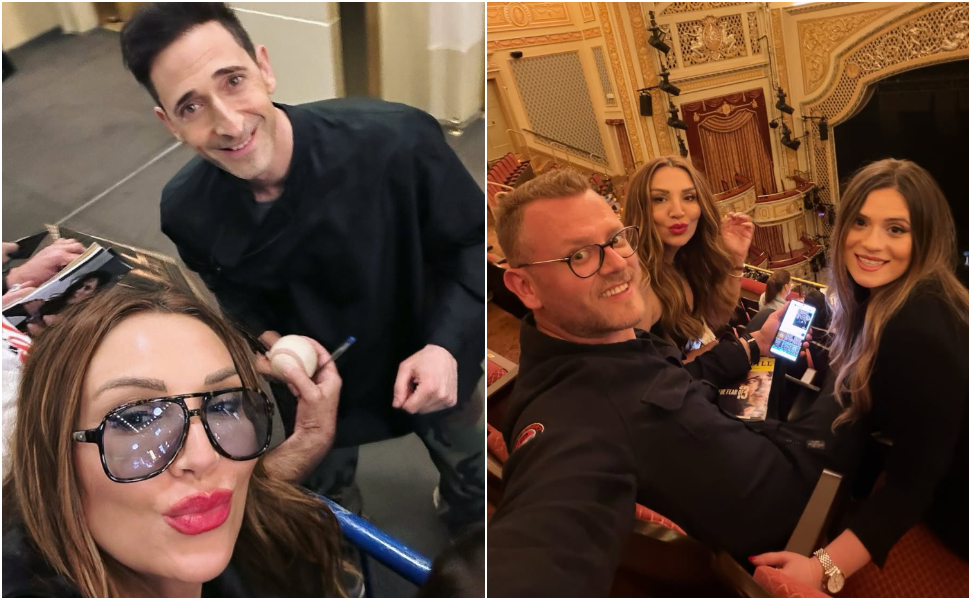 Лила Филиповска рамо до рамо со Адриен Броди во Њујорк – средба што го привлече вниманието на јавноста