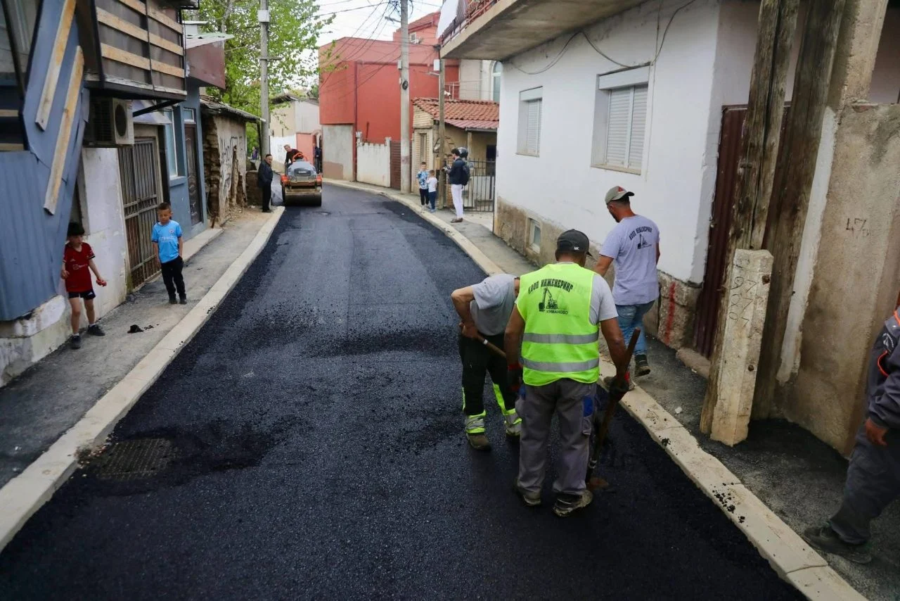 Меџити: Над 8 милиони денари инвестиција за улицата 157