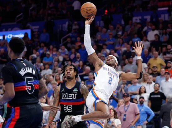 Оклахома и Детроит ги обезбедија првите места во своите конференции