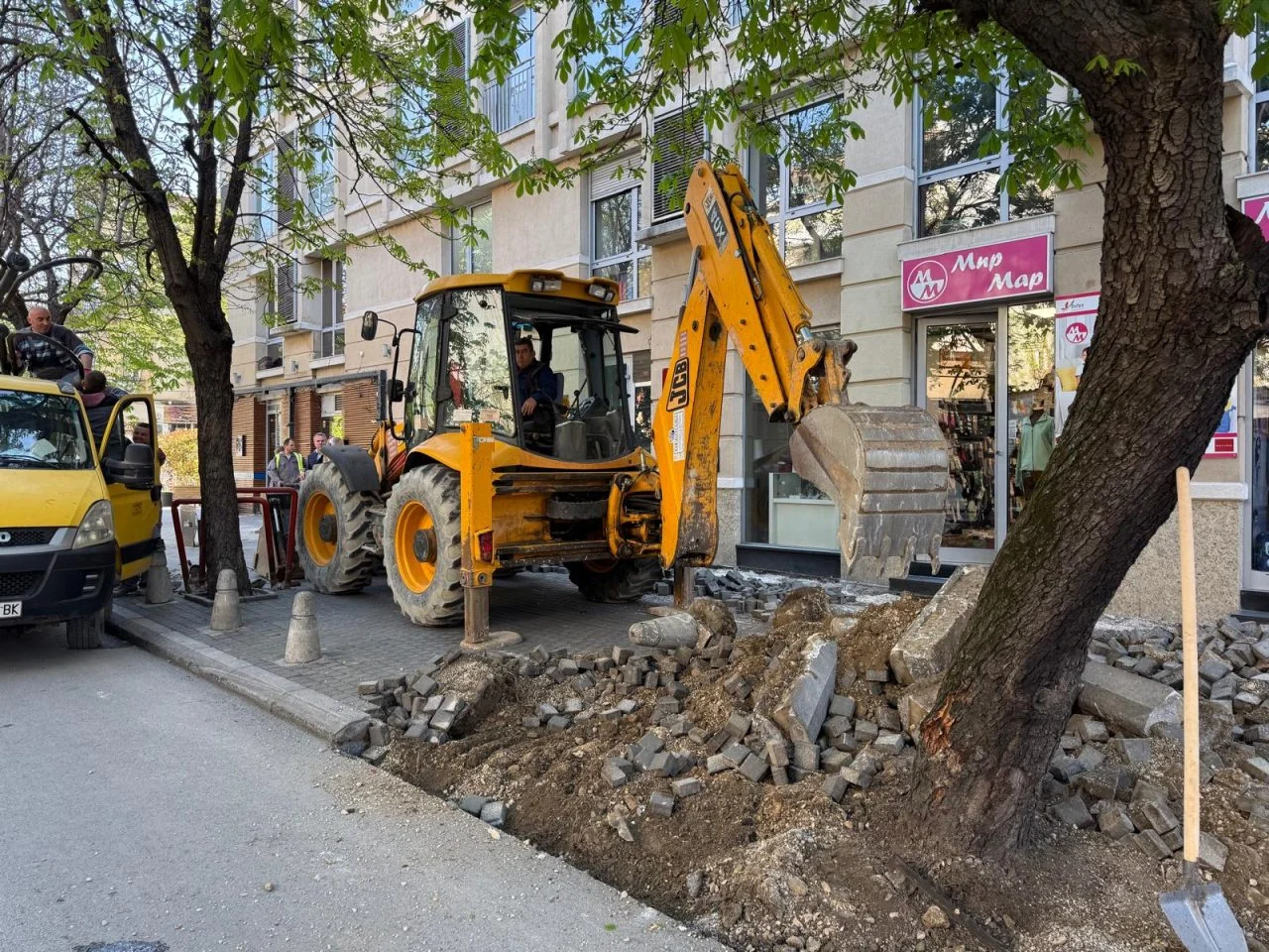 Почна реконструкцијата на улица „Ленинова“, воведен привремен режим на сообраќај