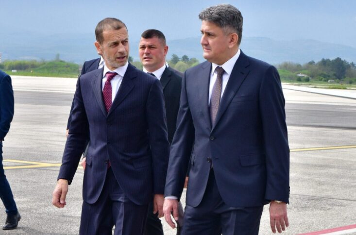 Првиот човек на УЕФА, Чеферин во официјална посета на ФФМ