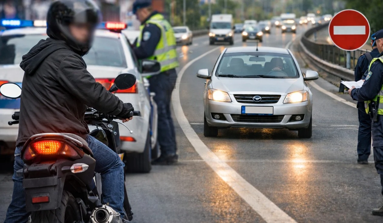 Уапсени 10 лица за безобѕирно возење: возеле без дозвола или пијани, а еден во спротивна насока
