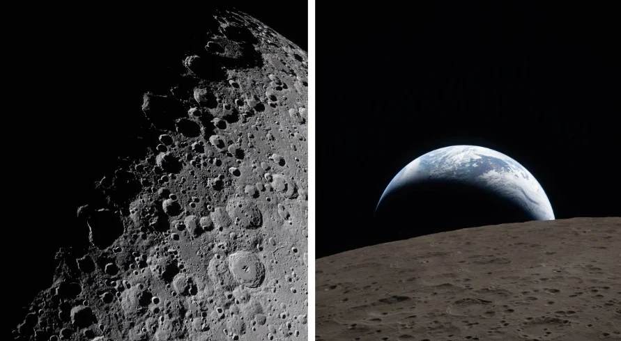 Човештвото од другата страна на Месечината – НАСА објави историски фотографии