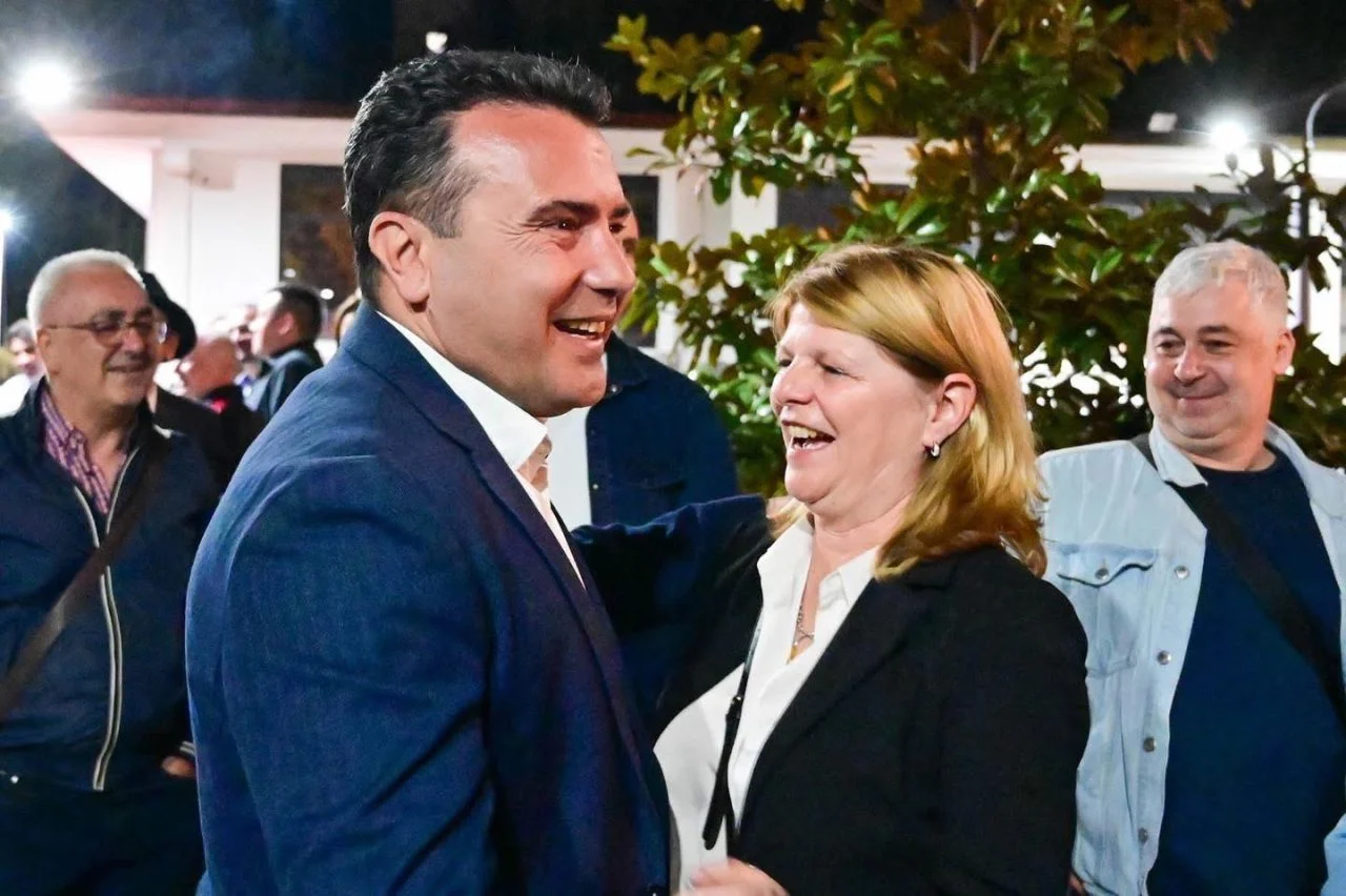 „Еуфоричниот пречек на СДС кон Заев на роденденот на партијата, покажува дека немаат намера да се променат“, велат од ВМРО-ДПМНЕ