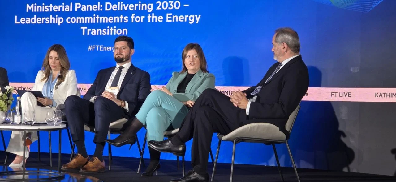 Божиновска на Energy Transition Summit во Атина: Посветени сме на заложбите за кредибилен партнер во Европската енергетска интеграција
