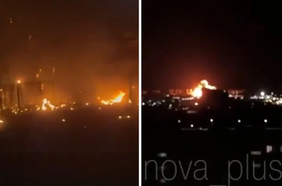 (Видео) Голем украински напад: eксплозии на длабочина од 1200 километри во Русија