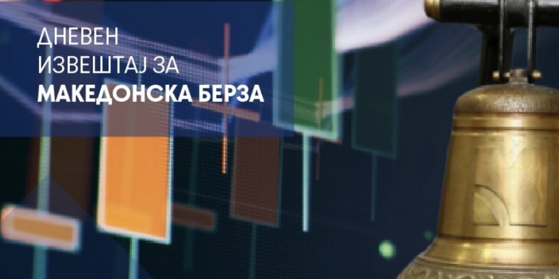 Македонска берза: Финансиските и телекомуникациски акции најтргувани во сесија со промет од 19,3 милиони денари