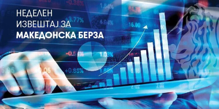 Неделна анализа: Тргувањето со УНИ Банка го засили прометот на 54,8 милиони денари