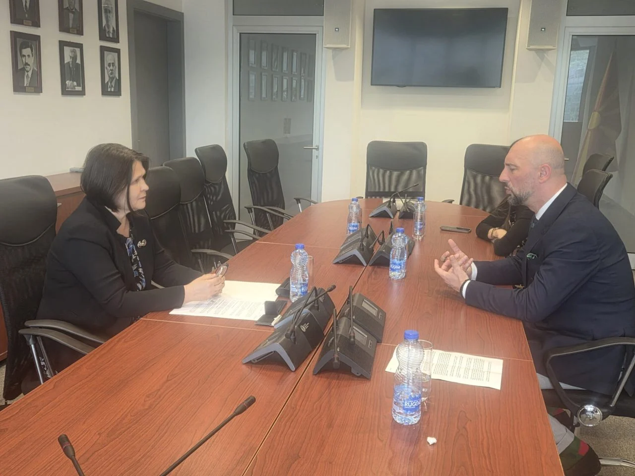 Савески-Хрицова: разговарано за предизвиците во гонењето на висока корупција, како и за можностите за избегнување на одолговлекување на постапките