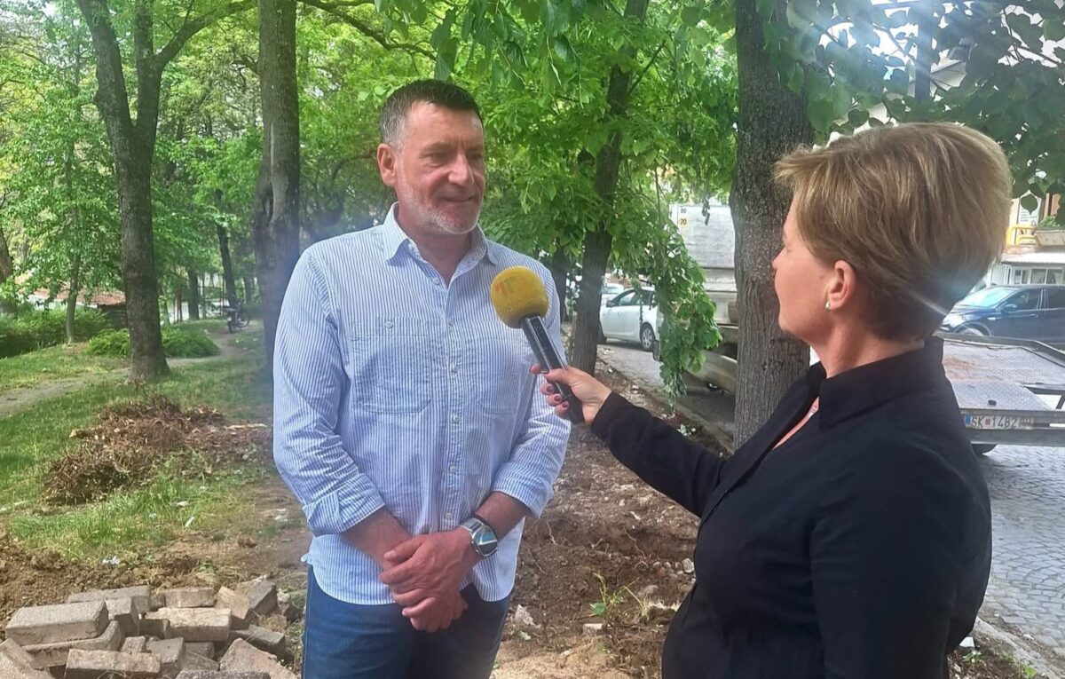 Тоневски: Започна реконструкцијата на улицата „Ленинов плоштад“ во центарот на Пробиштип