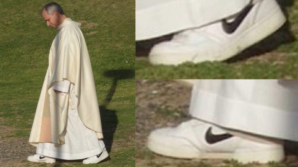 (ФОТО) Папата во Nike патики стана интернет хит: Социјалните мрежи „полудеа“ по новите фотографии на Лав XIV