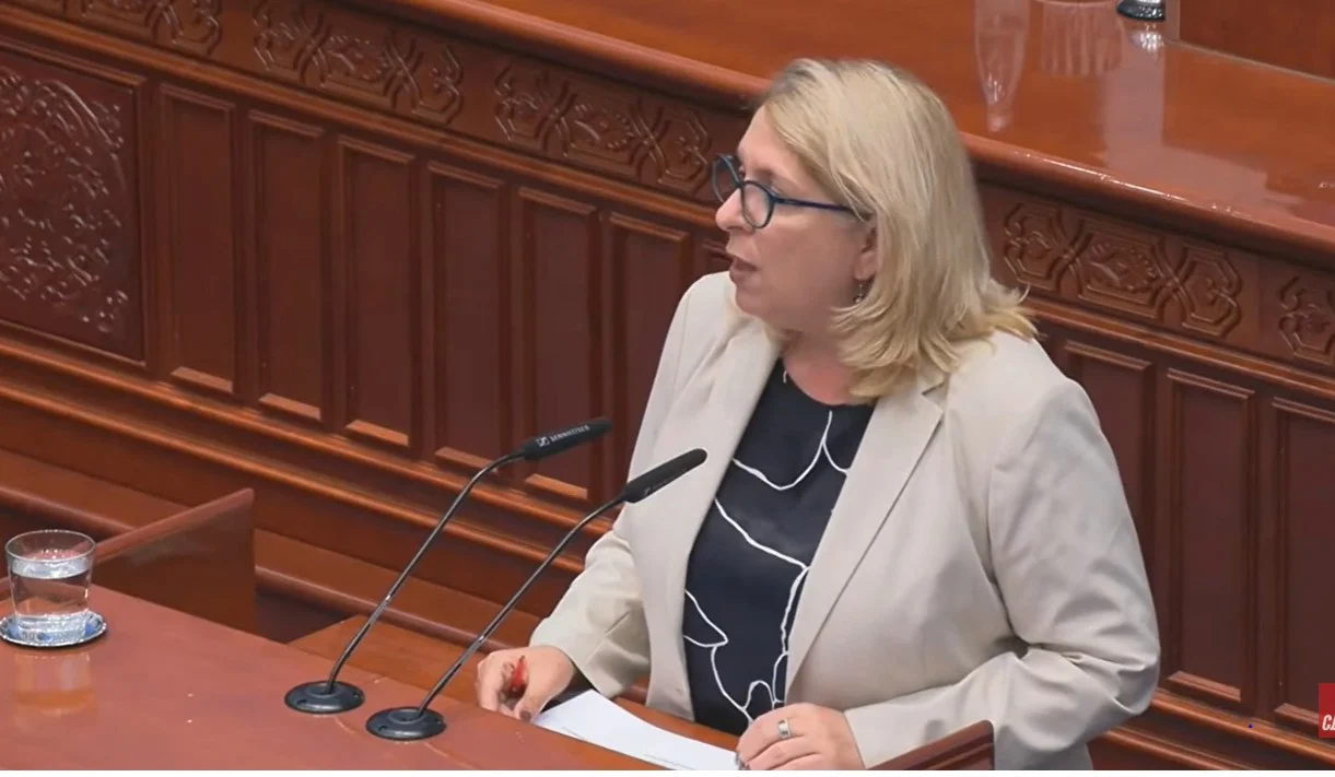 (Видео) Николова: Интерпелацијата за Трипуновски е гласот на илјадници земјоделци и нивните семејства