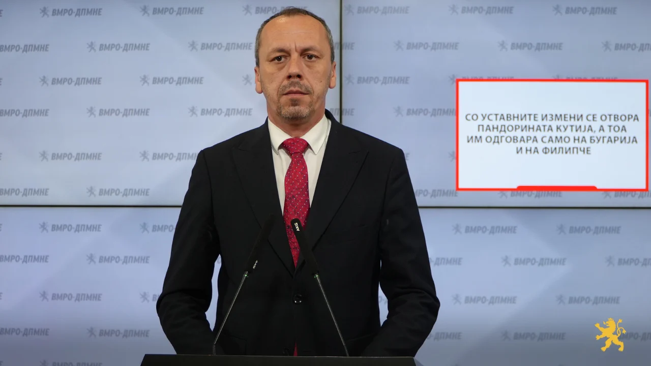 (Видео) Петрушевски: Со уставните измени се отвора пандорината кутија, а тоа им одговара само на Бугарија и на Филипче