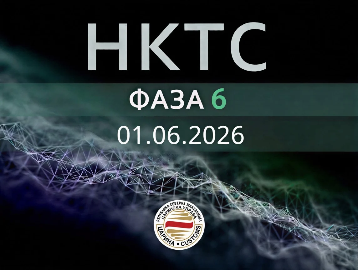 Царинската управа го трасира патот кон ЕУ: воведена Фаза 6 на транзитниот систем што се применува во ЕУ