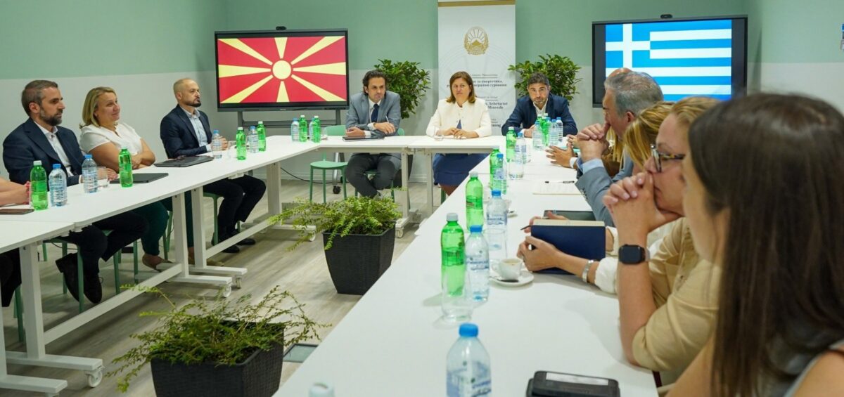 Божиновска: Интензивно напредува реализацијата на гасниот интерконектор со Грција
