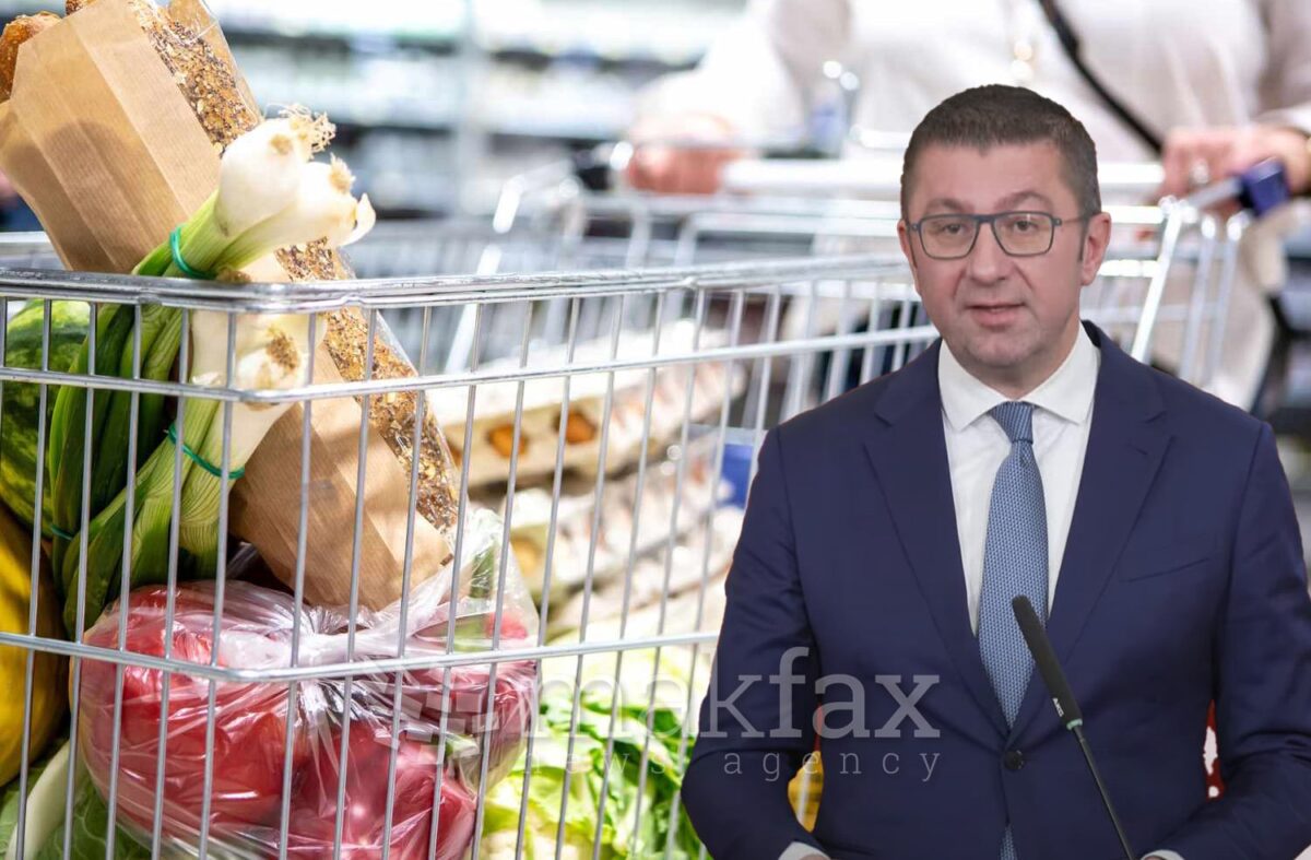 Инспекторите откриле профитерство, Мицкоски се одлучи за кафе во четири очи наместо казни на маркетите, велат од Левица