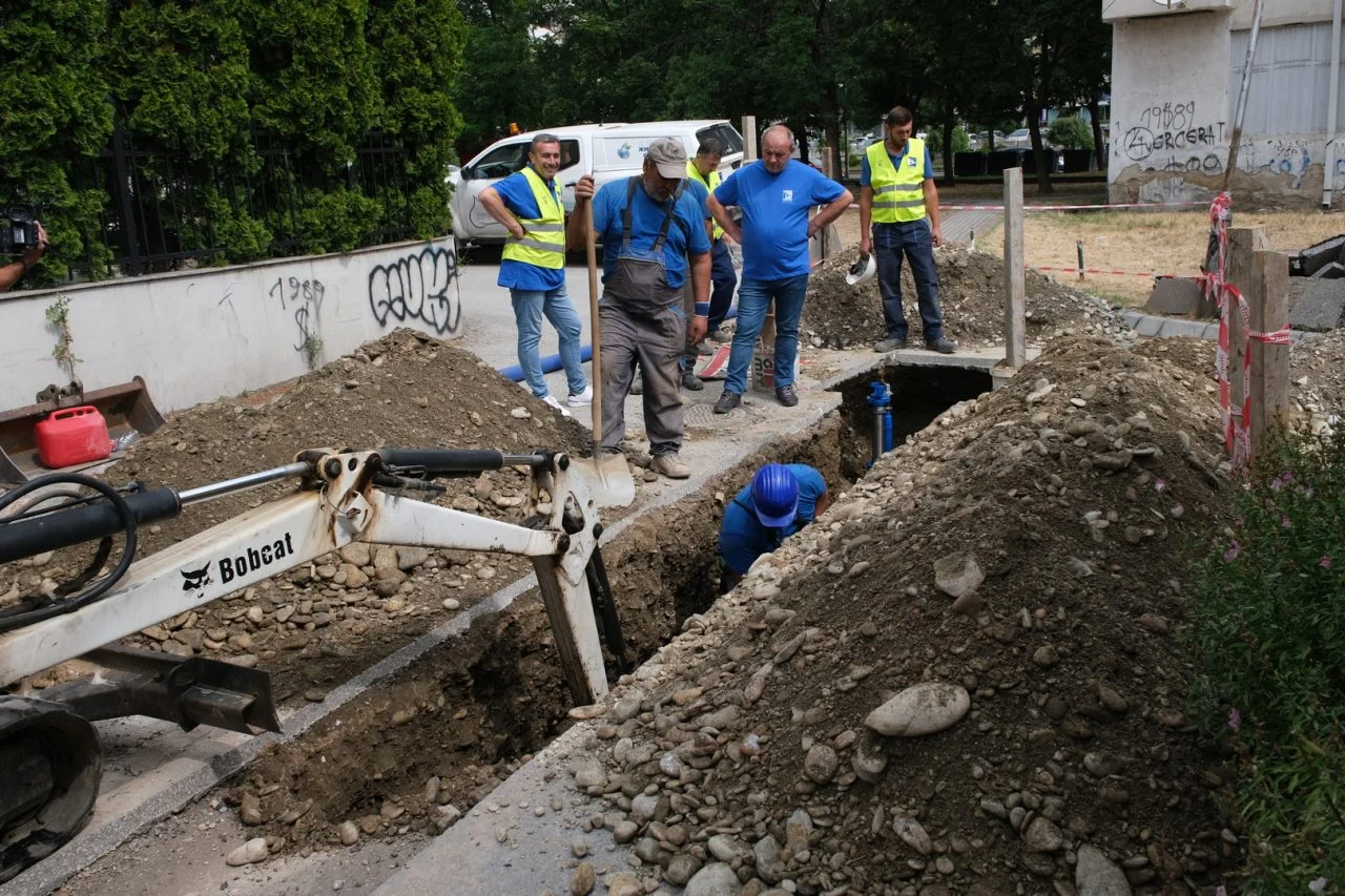 Почна реконструкцијата на водоводната мрежа во Долно Нерези