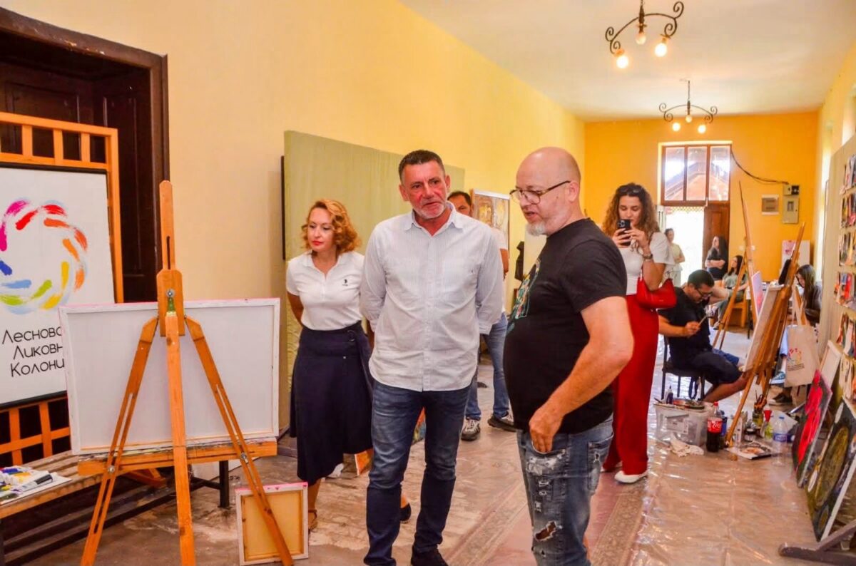 Тоневски: Лесновската ликовна колонија е препознатлив културен белег на Пробиштип