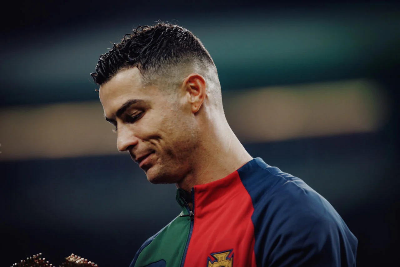 ronaldo deposit UEFA Euro 2024 qualifying game between national teams of Portugal and Slovakia