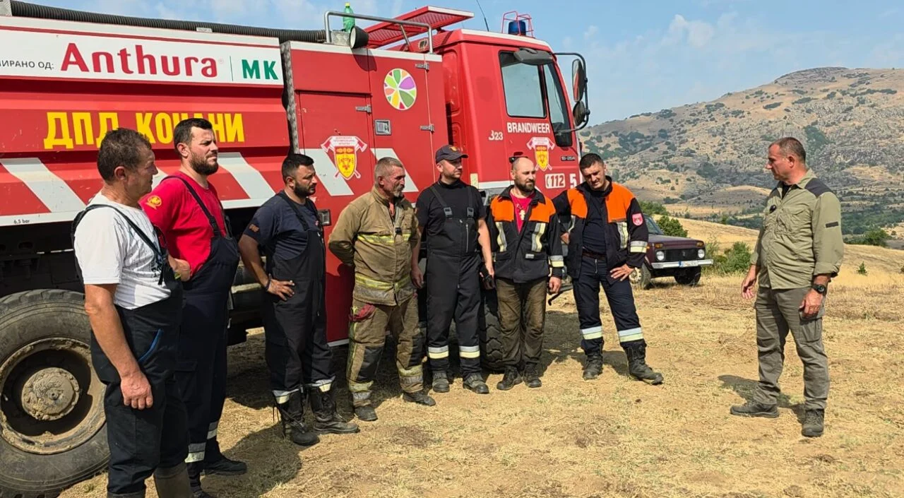 (Видео) Ангелов: За малку ќе отидеше цело Бонче, доброволните пожарникари го спасија селото