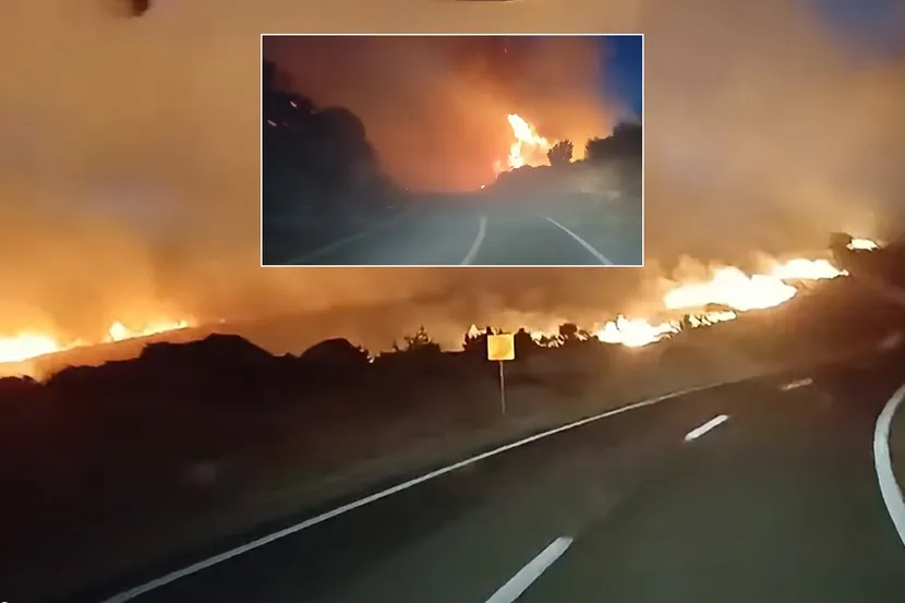 (Видео) Не стивнува пожарот на Долги Оток: Избувнаа уште четири пожари кај Задар, пет лица повредени во Омиш се во животна опасност