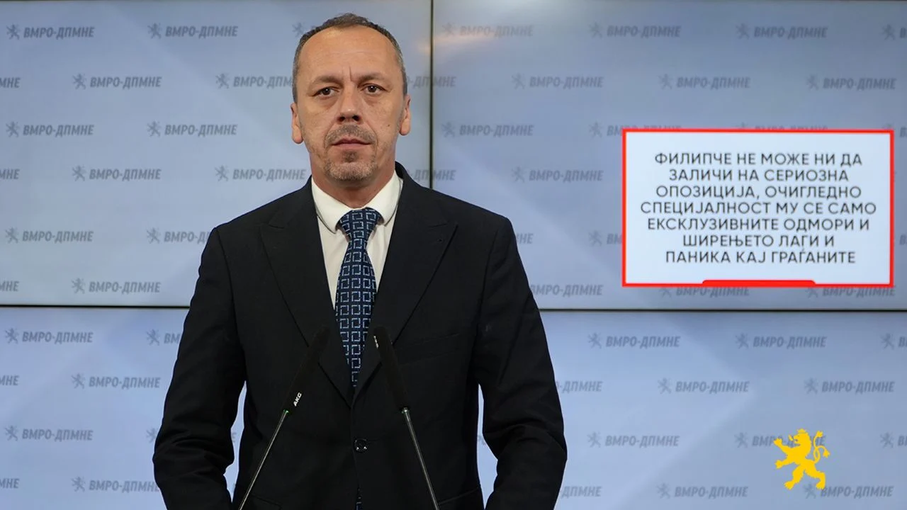 (Видео) Петрушевски: Ширењето паника за водата е крајно сериозно, институциите го расчистуваат случајот