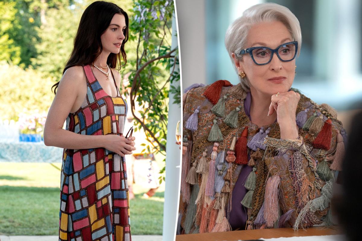Фустанот на Ен Хатавеј од „The Devil Wears Prada 2“ оди на аукција – и тоа со дамките од снимањето