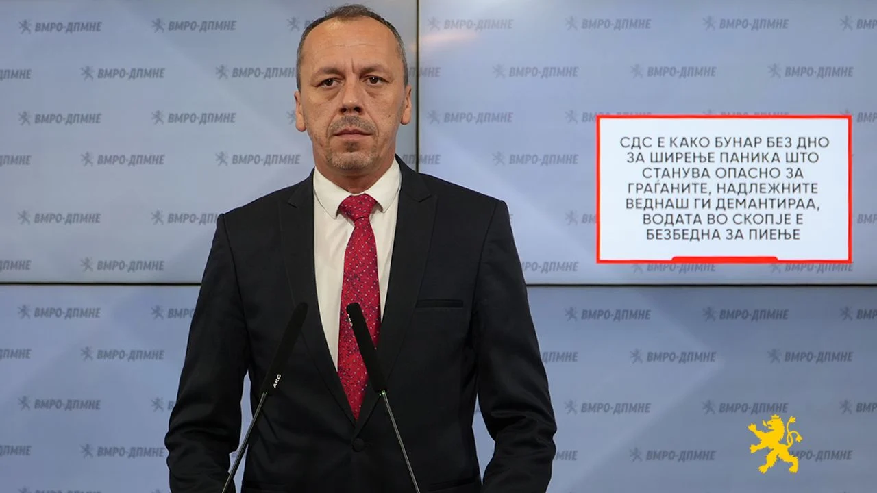„Сoцијалдемократскиот сојуз е бунар без дно“ – Петрушевски обвини за опасно ширење паника