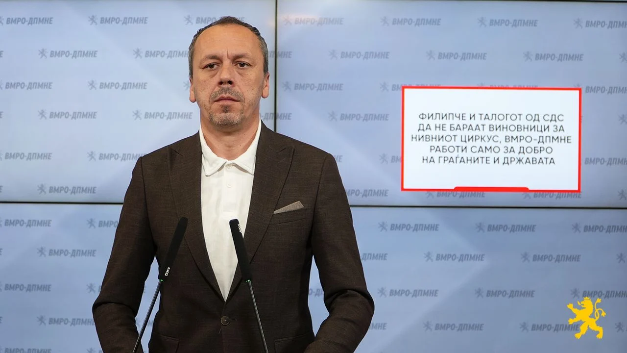 (Видео) Петрушевски: Филипче и талогот од СДС да не бараат виновници за нивниот циркус