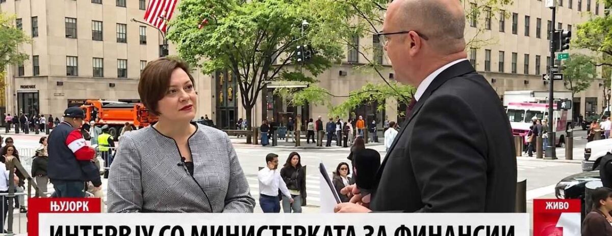 Димитриеска-Кочоска: Растот, дефицитот и задолжувањата остануваат во рамките на проекциите