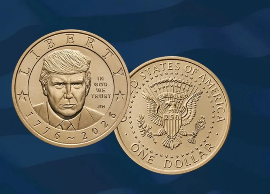 Издадена монета од 1 долар со ликот на Трамп: сите залихи се распродадени